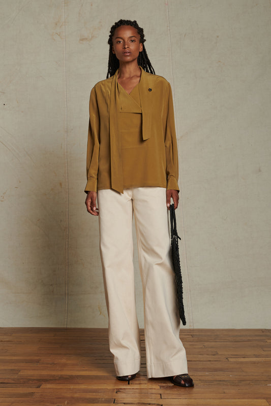 Alissio trousers - Chalk - Cotton - Women