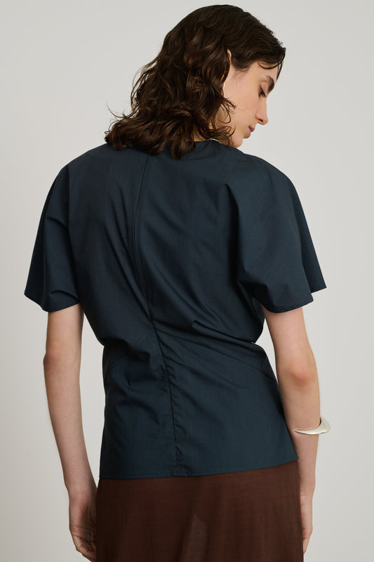 Blouse Embrun - Midnight Blue - Cotton - Women