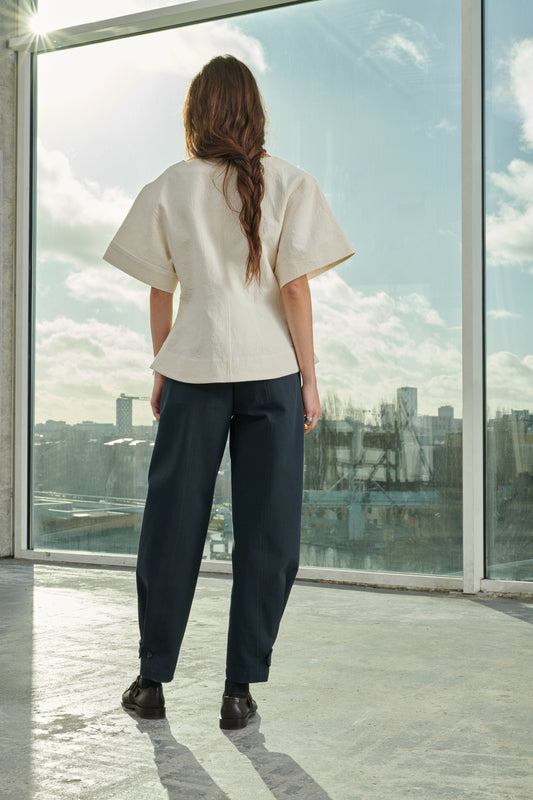 BLOUSE WARREN ECRU