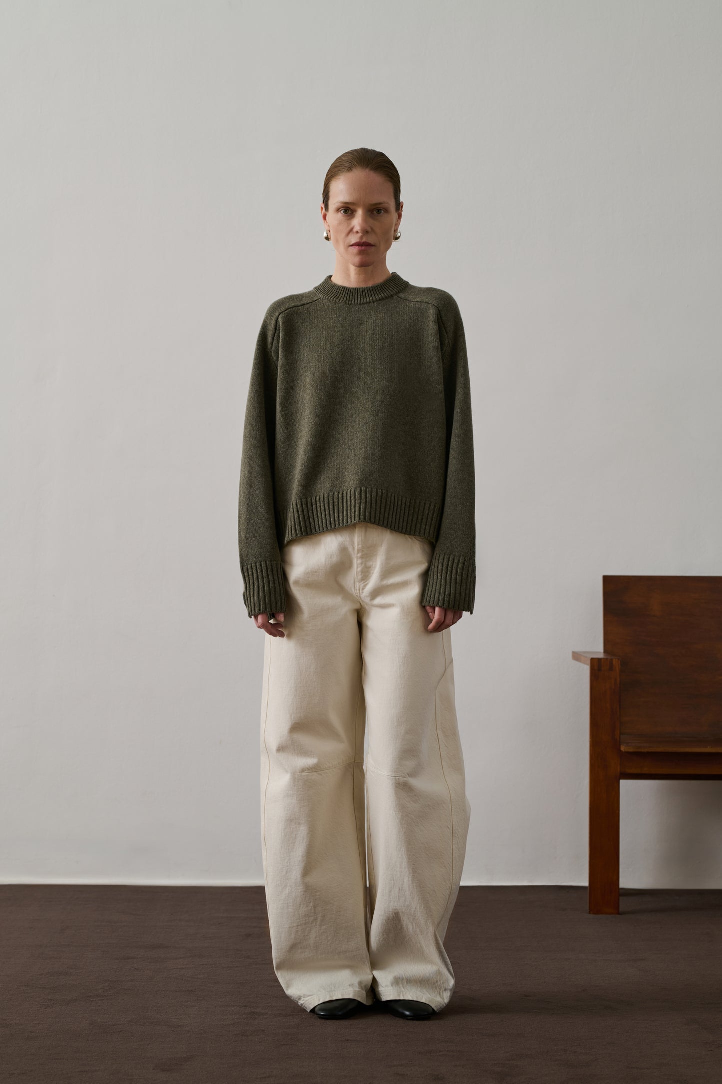 Pull Will - Gris Chiné - Laine - Femme