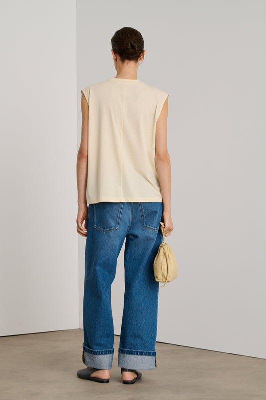 Apolline t-shirt - Ecru - Cotton - Women