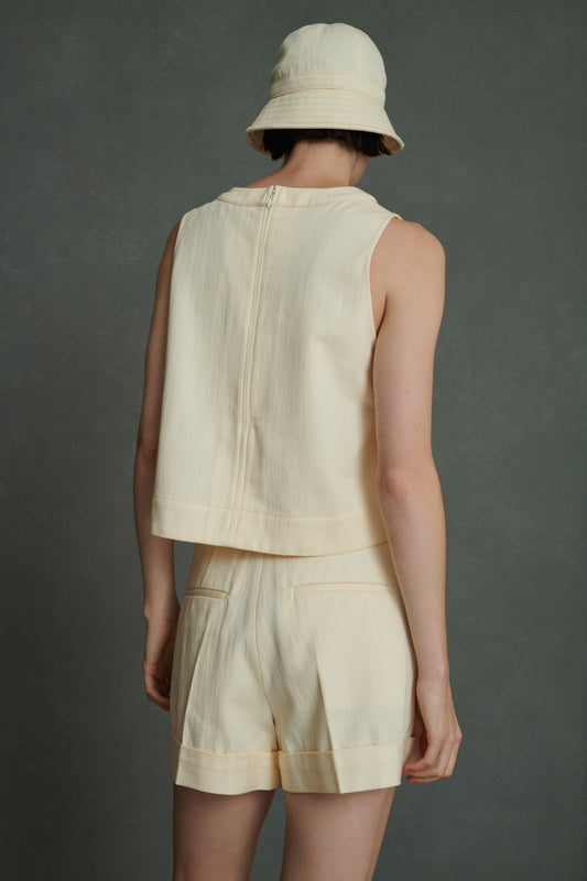 Short Iggy - Beige - Coton - Femme