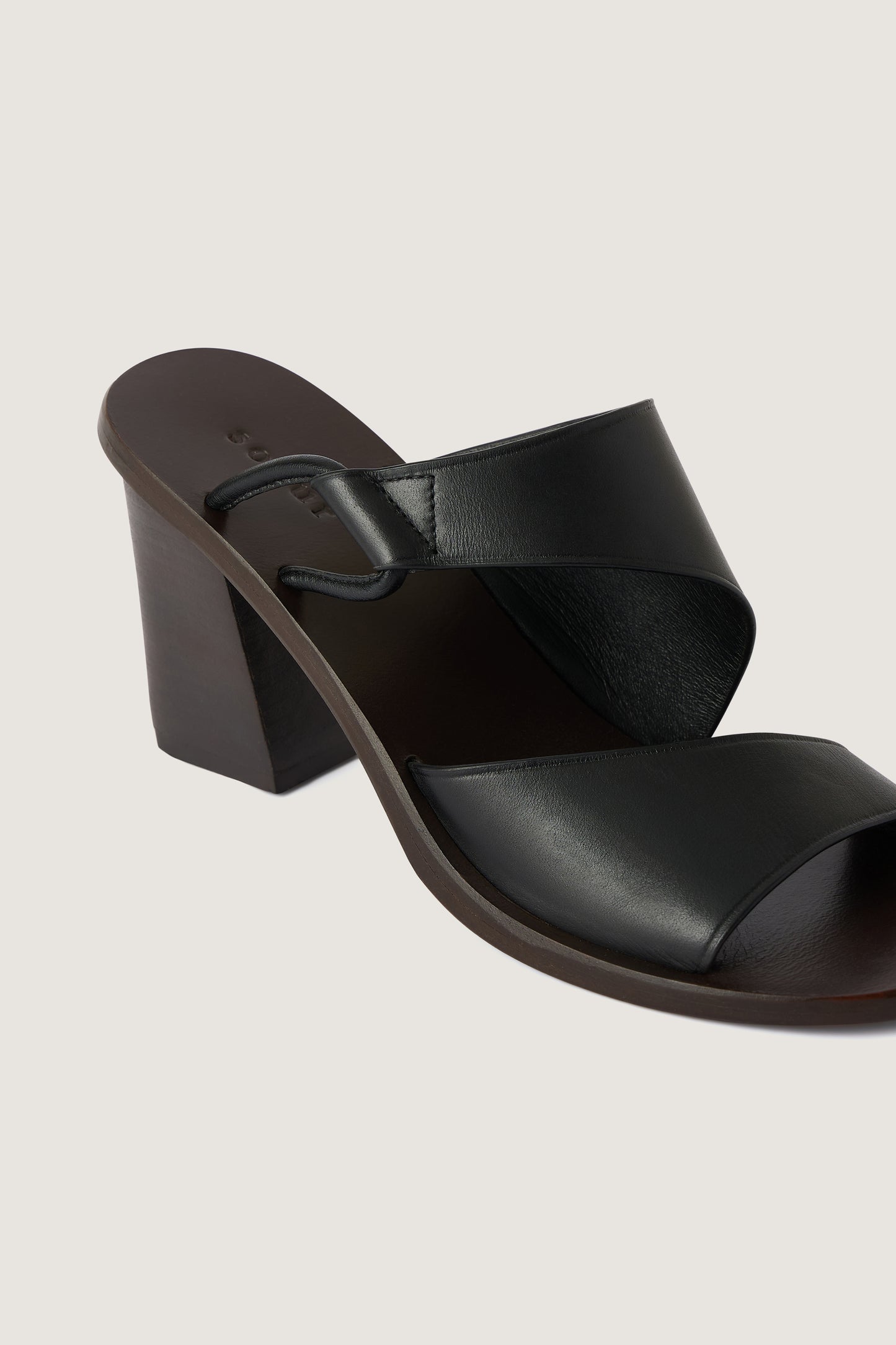 Sandales Astree - Noir - Cuir - Femme