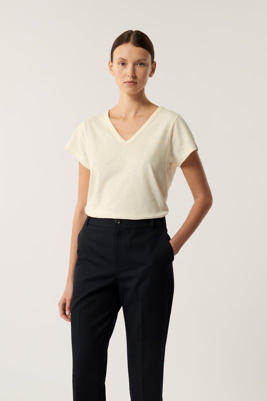 T-Shirt Dominique - Ecru - Women