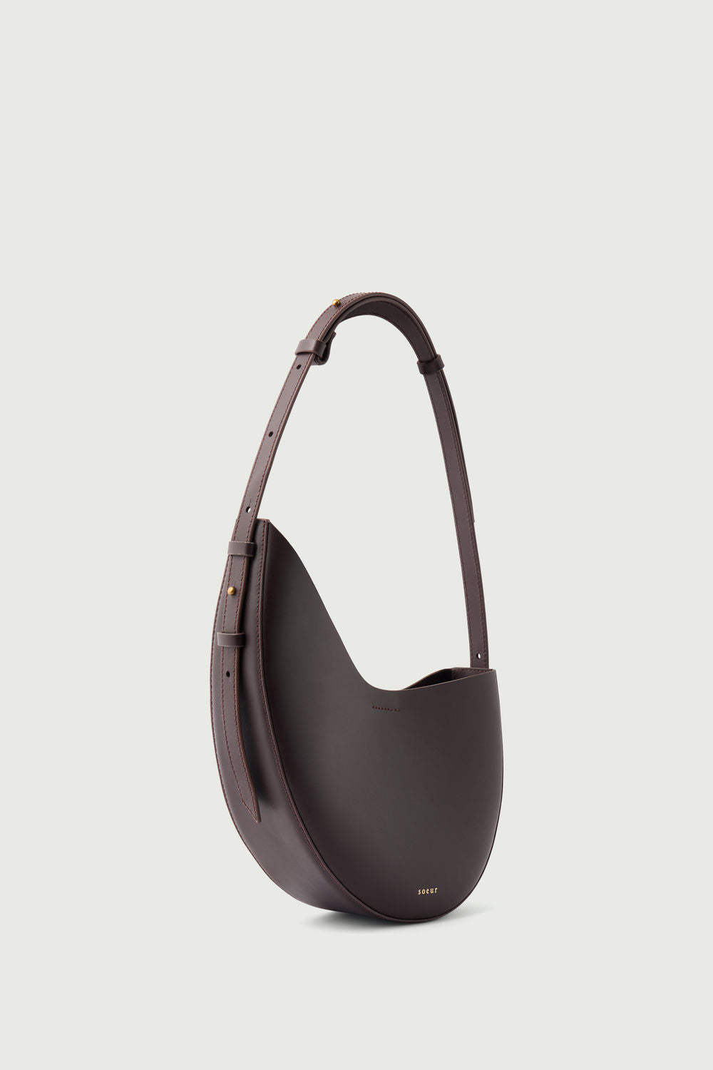 Sac Wino - Bordeaux Foncé - Cuir - Femme vue 4