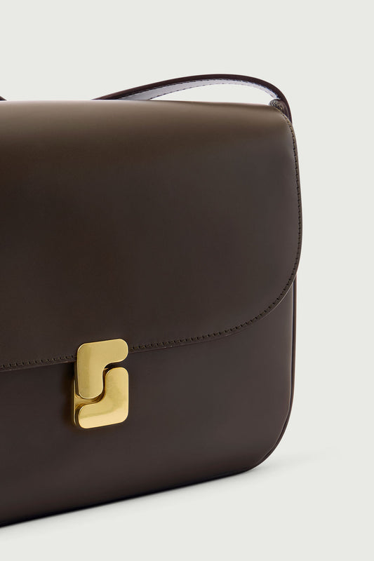 Sac Bellissima Maxi - Kaki - Cuir - Femme