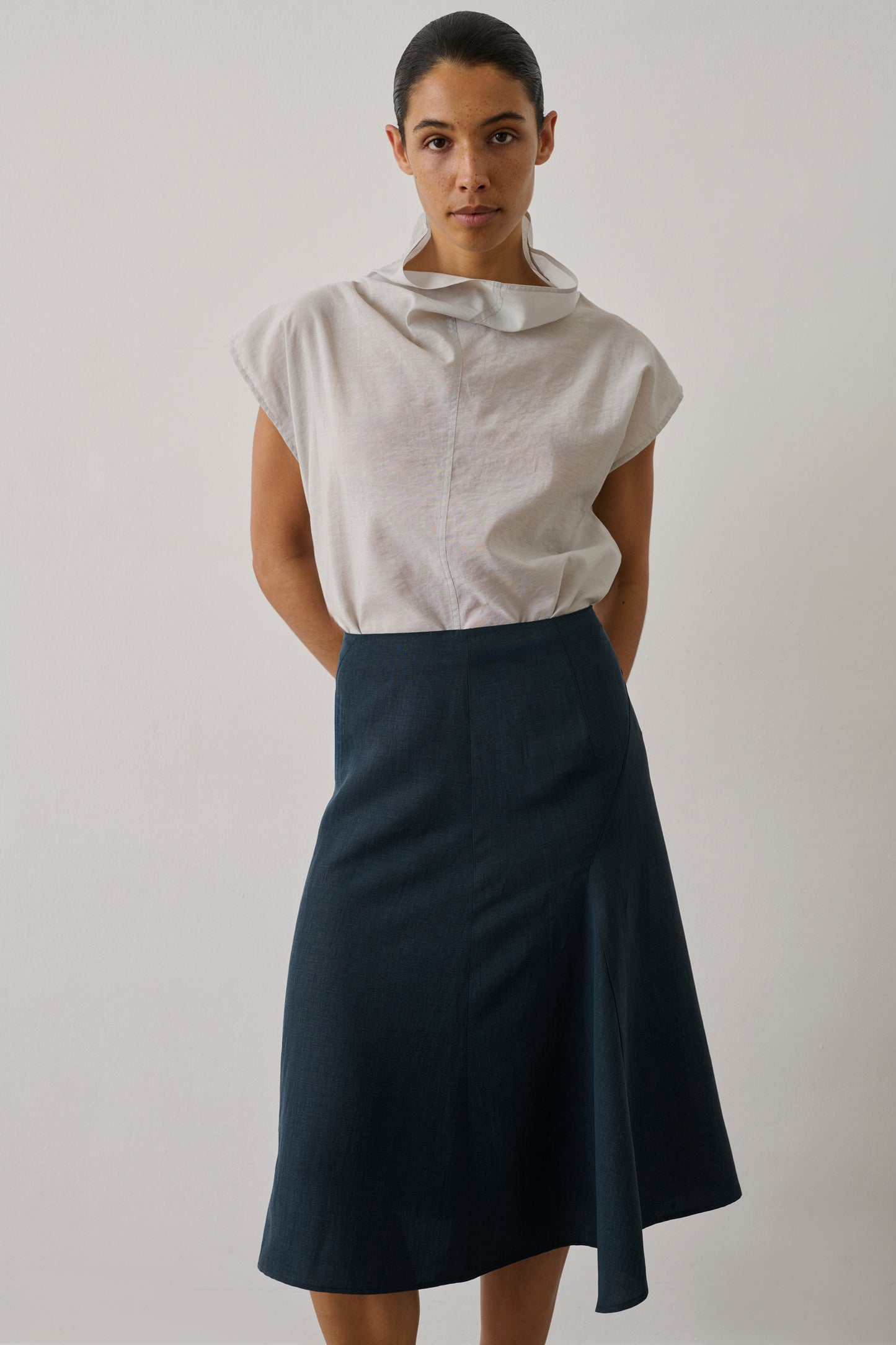 Blouse Izumi - Light Grey - Women