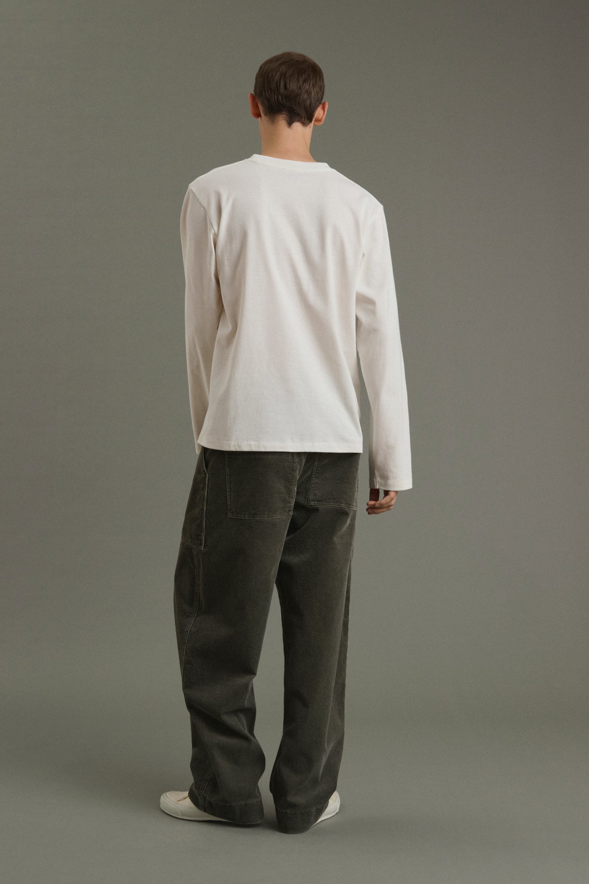 T-Shirt Thomas - Ecru - Cotton - Men vue 2