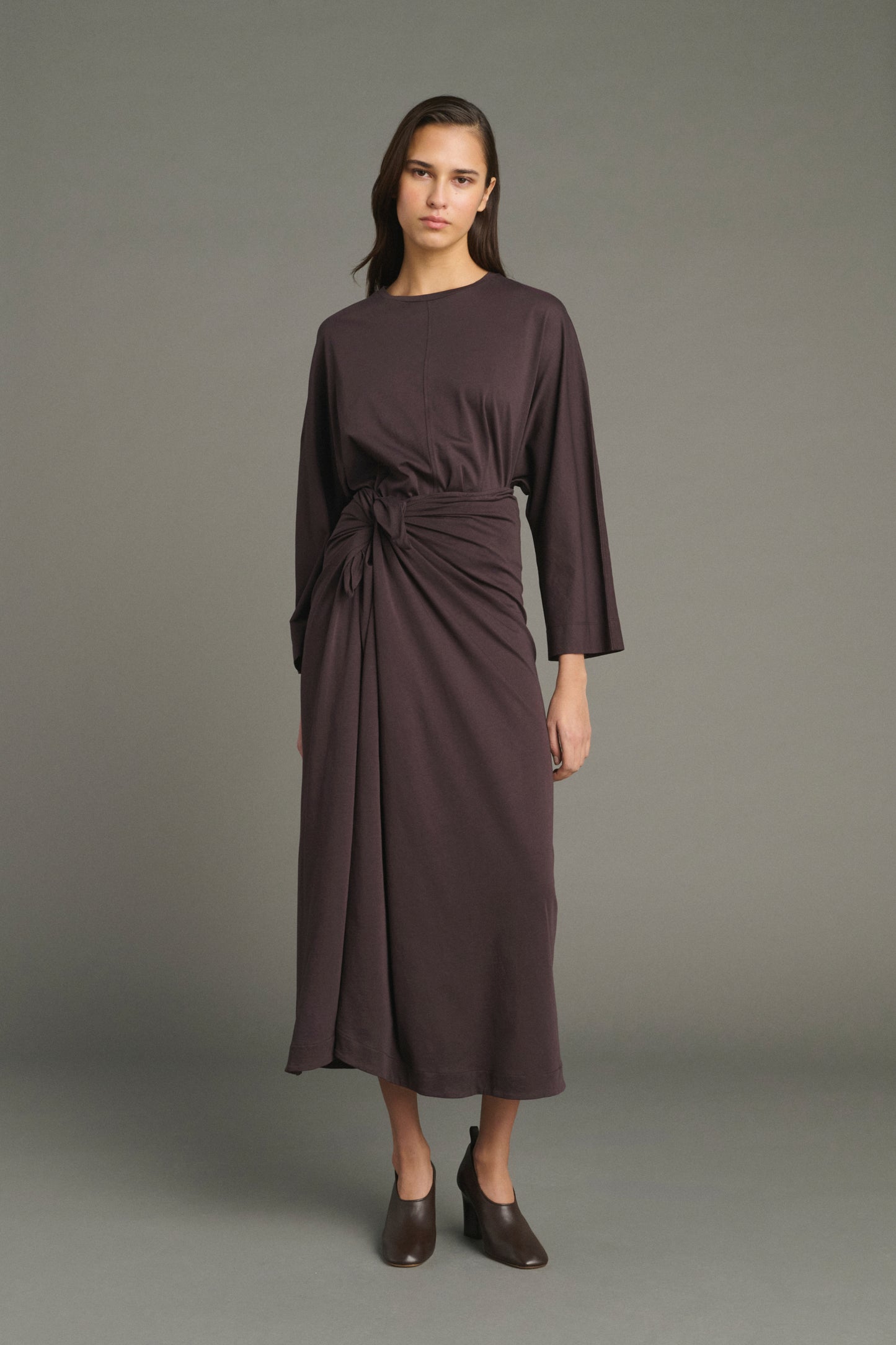Luca T-shirt - Chocolate - Cotton - Women