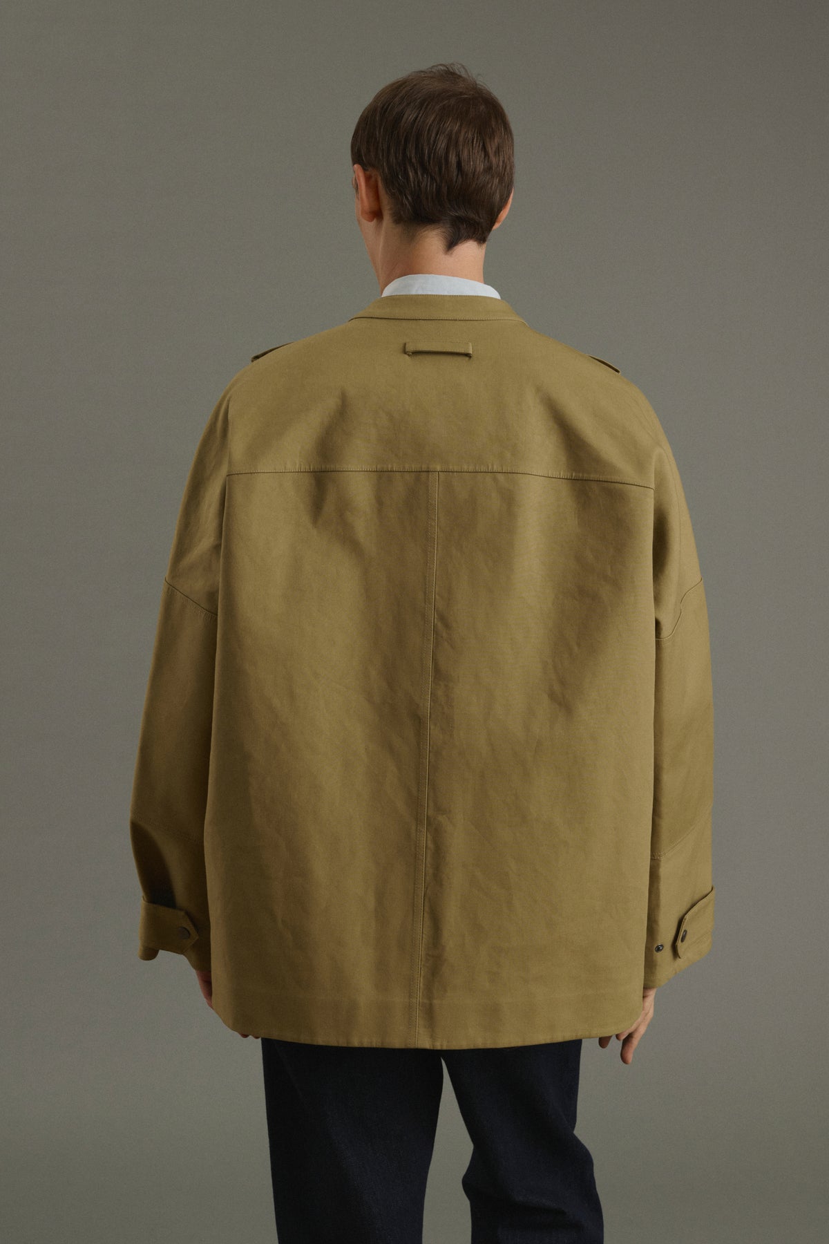 Martin coat - Beige - Cotton - Men vue 4