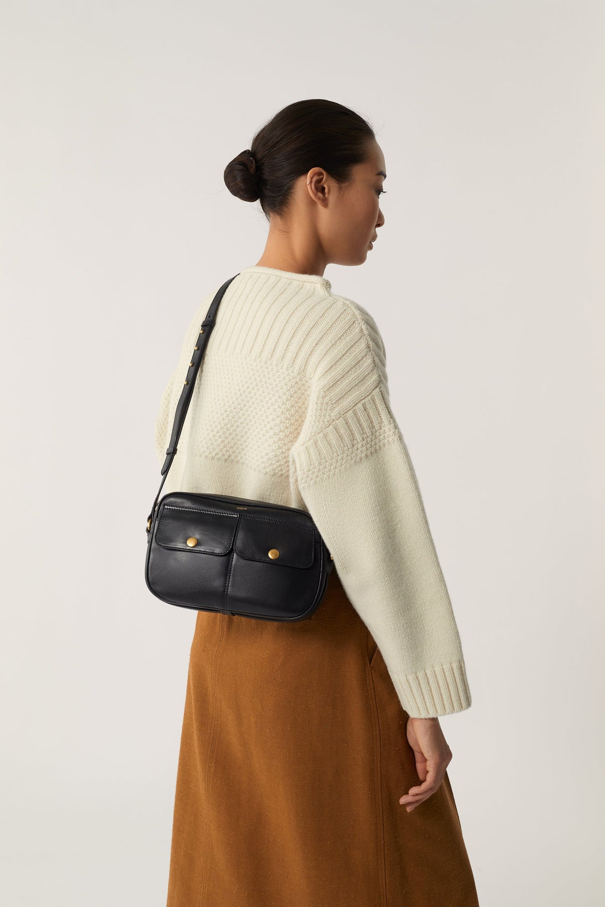 BROWN OLGA Skirt vue 2