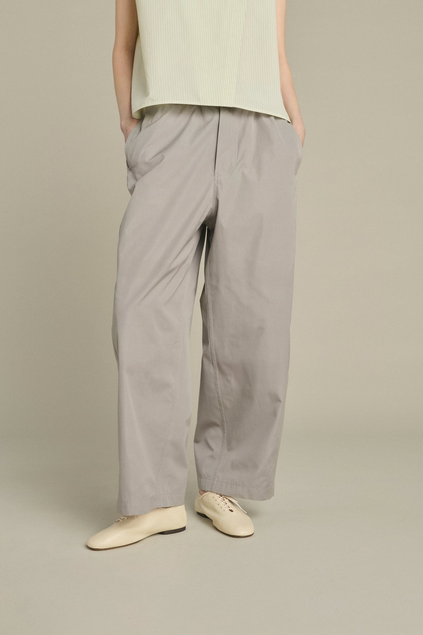Hugues trousers - Grey - Cotton - Women