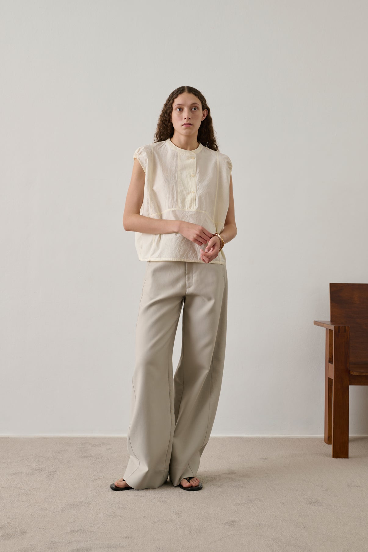 Blouse Danube - Vanille - Femme vue 3