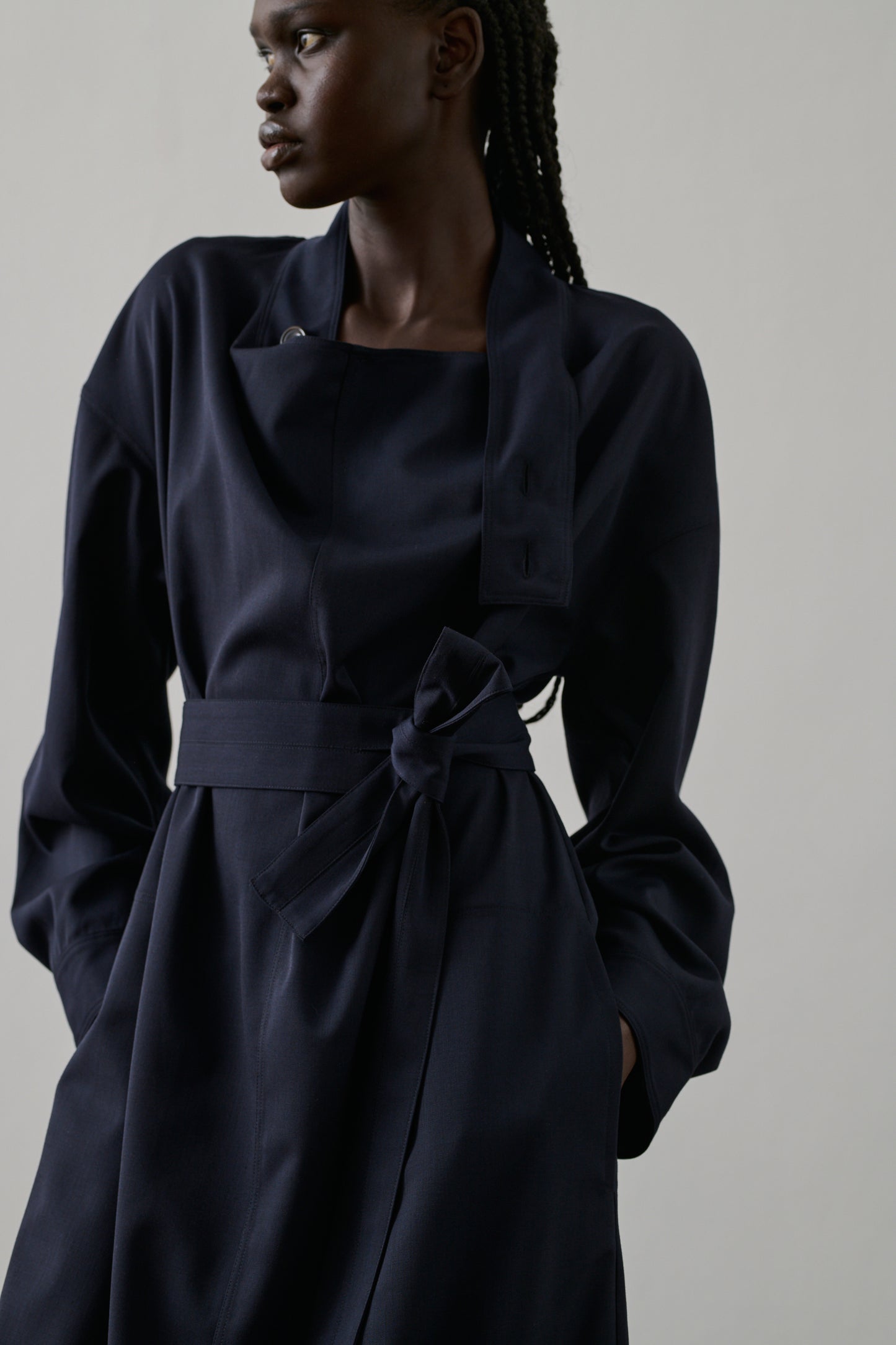 Robe Fantasia - Navy - Femme