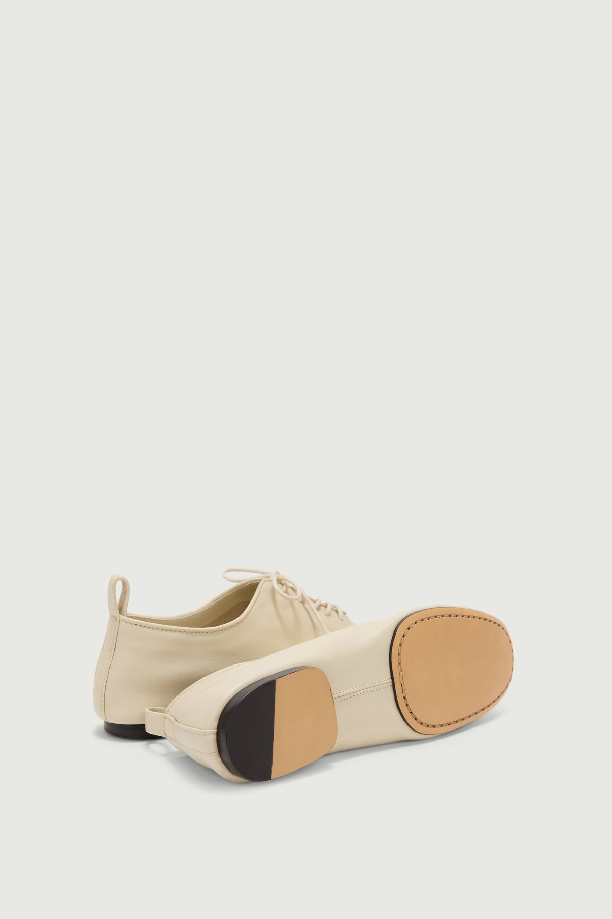 Orso derbies - Ivory Soft Leather Women - Soeur vue 6