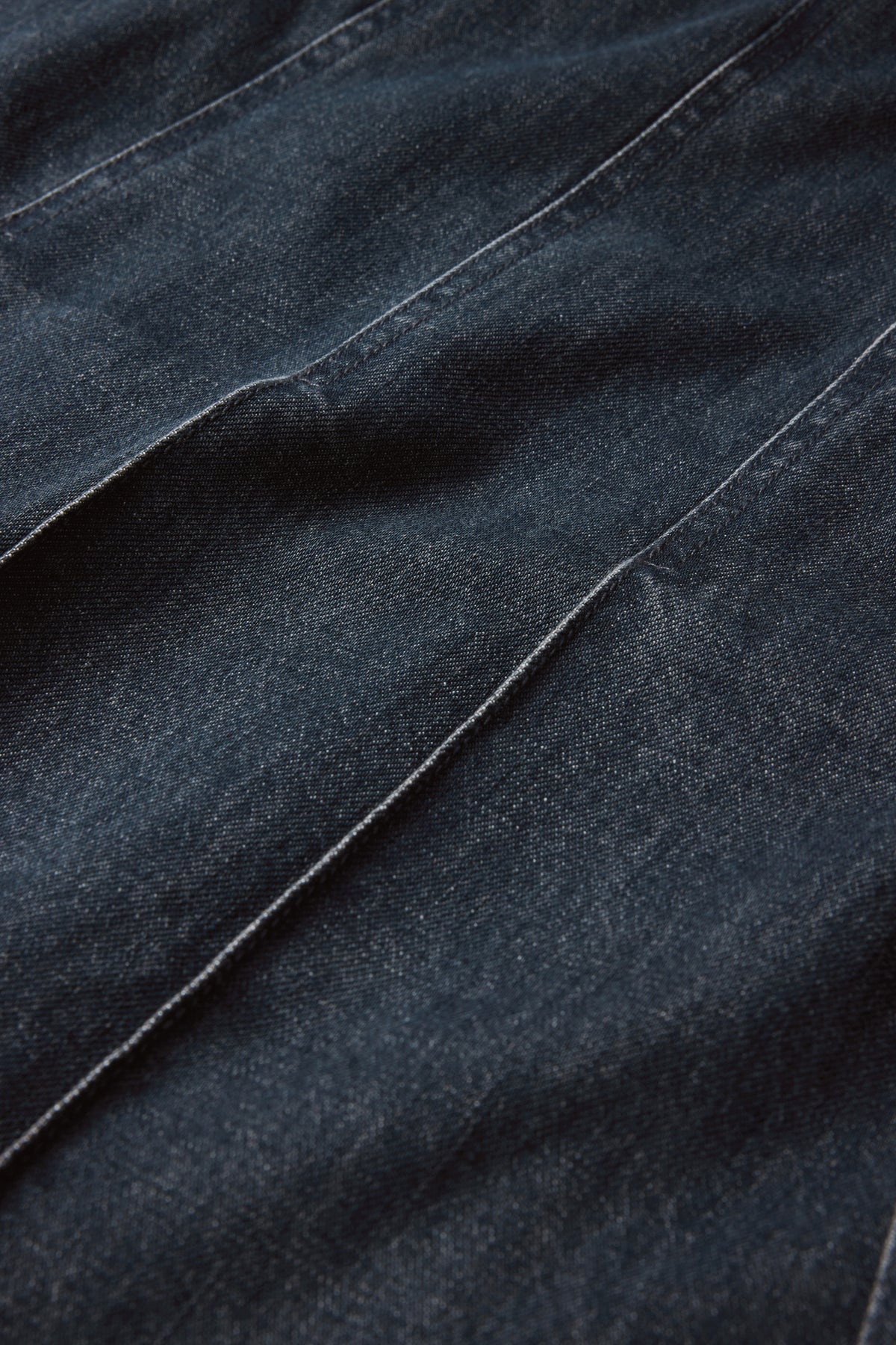 Shirt Leslie - Grey Blue Washed Fitted Denim - Soeur vue 7