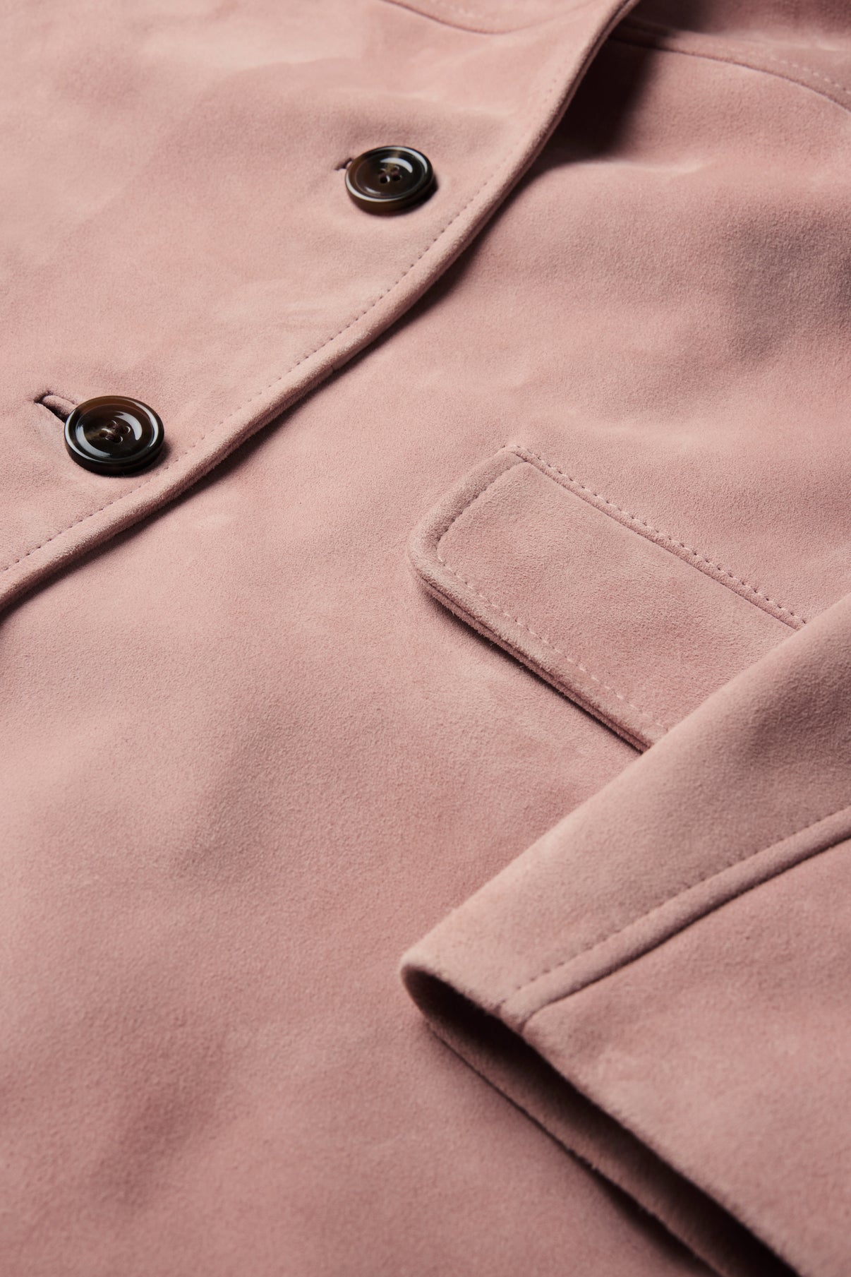 Lorenzo jacket - Old Rose - Leather - Women vue 4